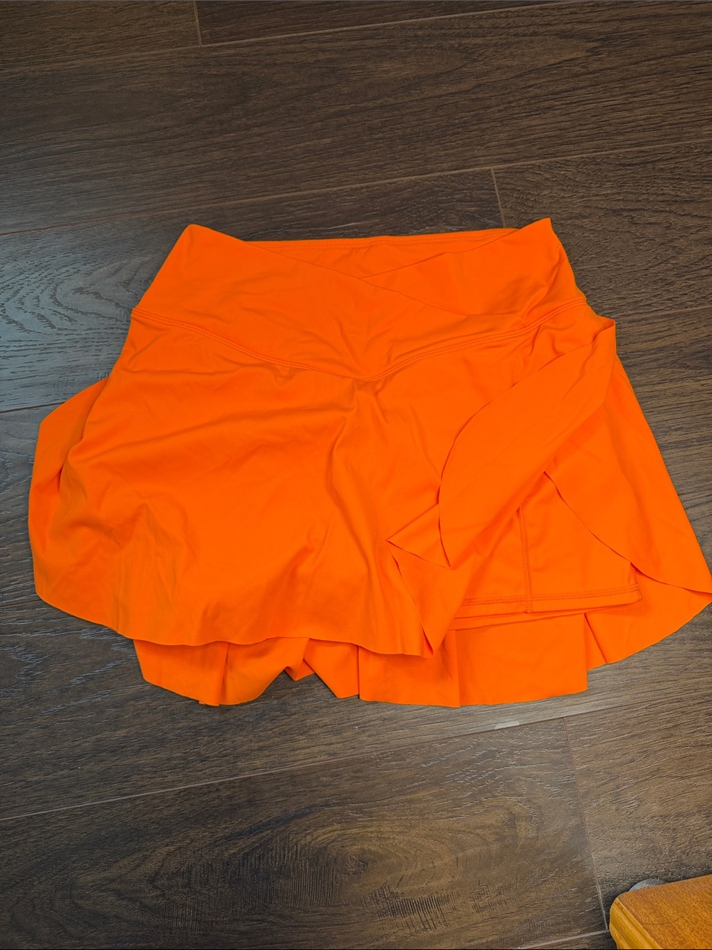 HALARA Neon Orange Athletic Skort